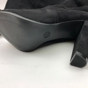 women's nikka heeled over the knee sock boots